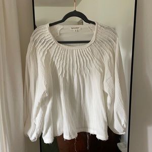 NWOT muslin linen top